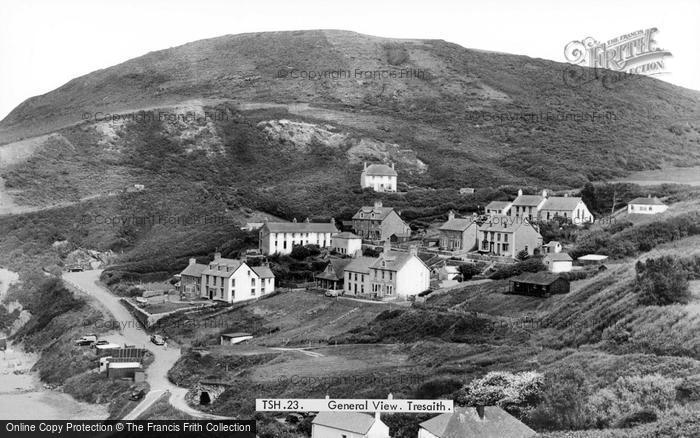 Photo of Tresaith, General View c.1955