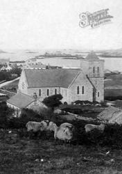 Church Of St Nicholas, Dolphin Town 1892, Tresco