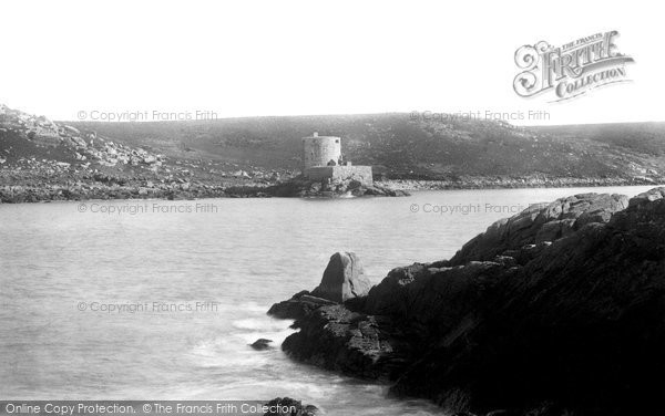 Photo of Tresco, Cromwell And King Charles' Castles 1894