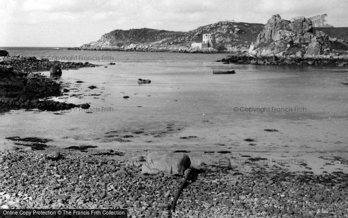 Photo of Tresco, Cromwell's Castle From Bryher c.1955