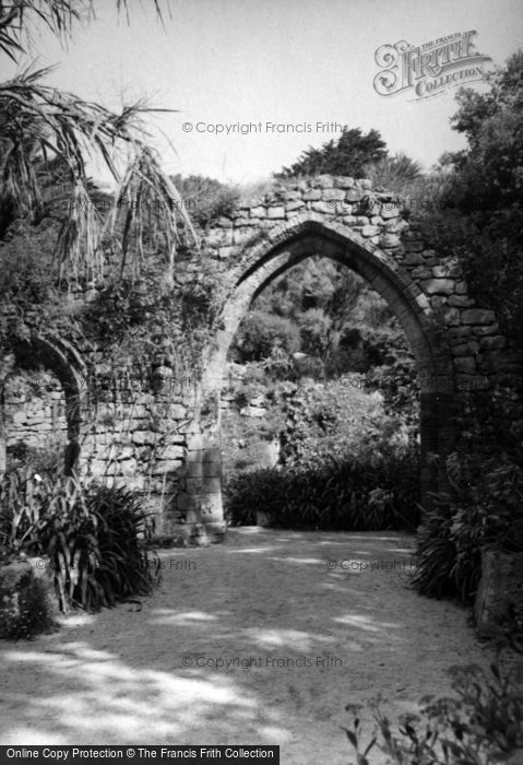 Photo of Tresco, St Nicholas' Priory c.1955