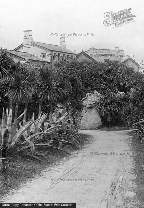 Photo of Tresco, The Abbey Approach 1891