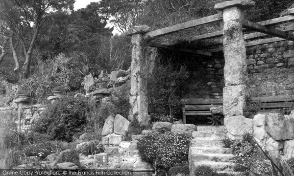 Photo of Tresco, The Abbey Gardens, Tropical Pergola c.1955