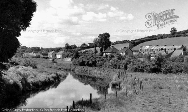 Photo of Tresillian, View From The Bridge c.1955
