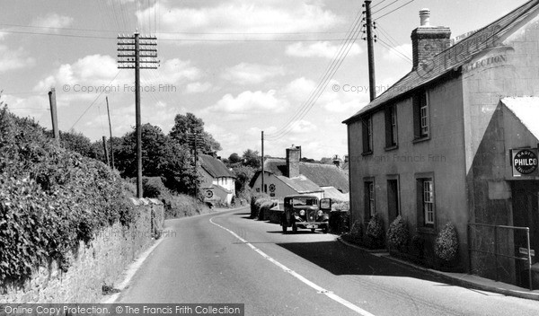Photo of Tresillian, Village c.1955