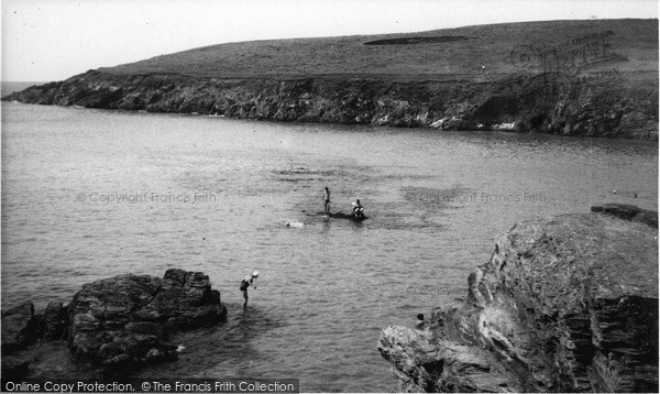 Photo of Trevone, Porthmissen c.1955