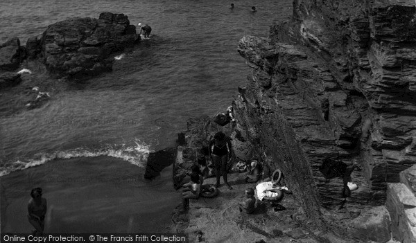 Photo of Trevone, Porthmissen c.1955