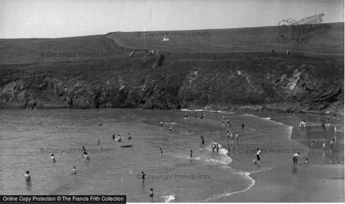 Photo of Trevone, Porthmissen c.1955