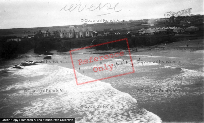 Photo of Trevone, The Beach 1933