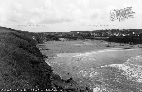 Photo of Trevone, The Beach 1937