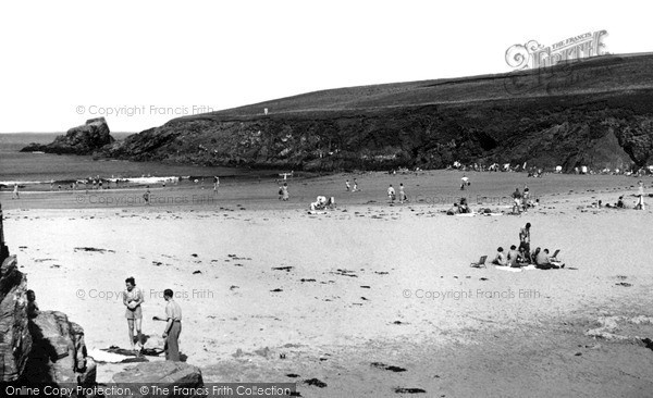 Photo of Trevone, The Beach c.1955