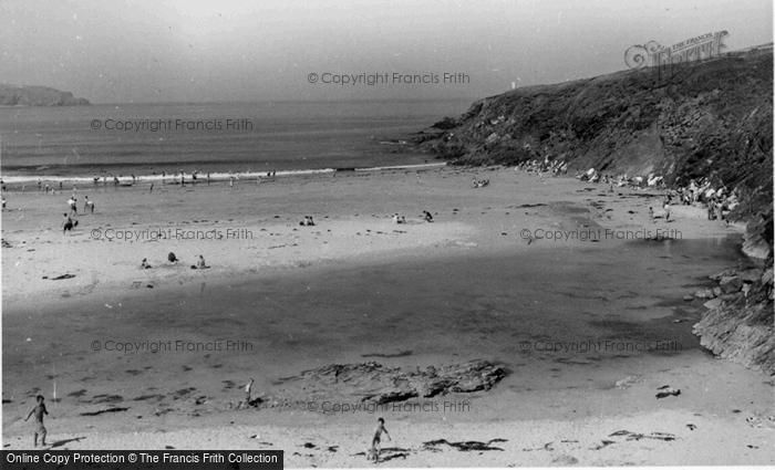 Photo of Trevone, The Beach c.1955