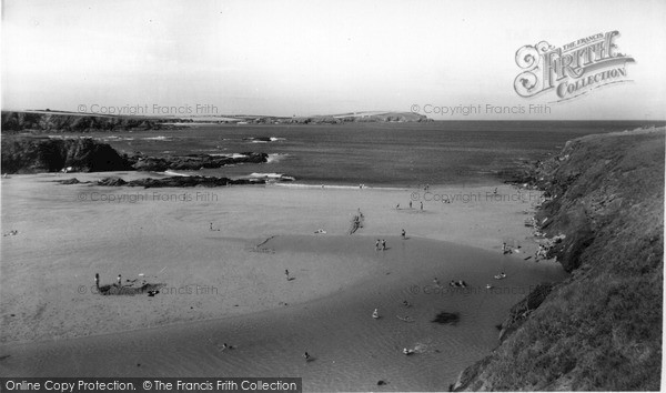 Photo of Trevone, The Beach c.1960