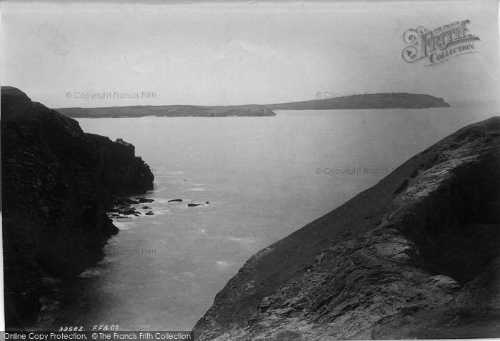 Photo of Trevone, The Headland 1894