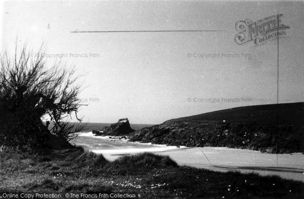 Photo of Trevone, The Headlands And Sands c.1955