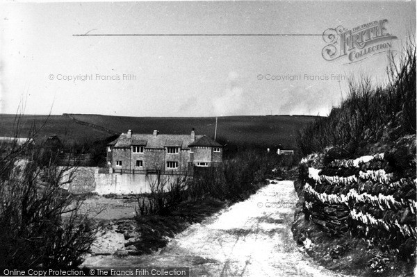 Photo of Trevone, The Marine Walk c.1955