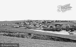 The Village From Round Hole c.1955, Trevone