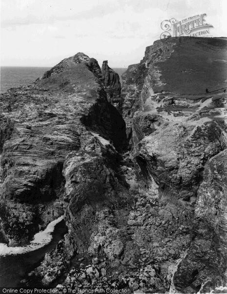 Photo of Trevone, Tregudda Gorge c.1955