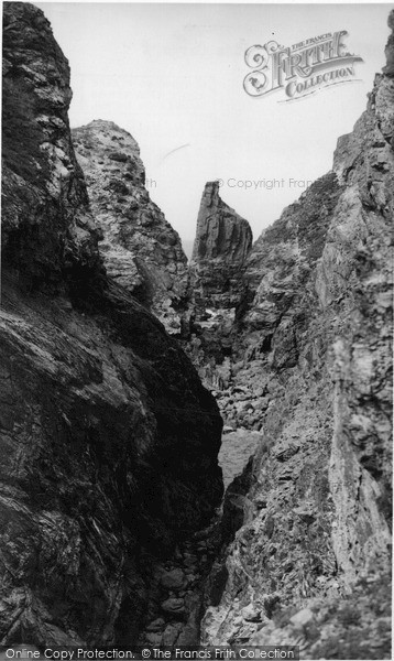 Photo of Trevone, Tregudda Gorge c.1955