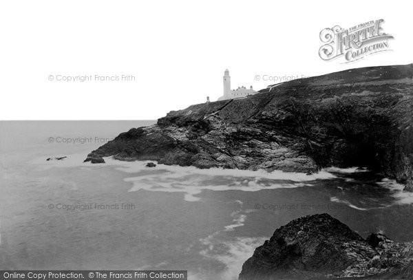 Photo of Trevose Head, And Lighthouse 1888