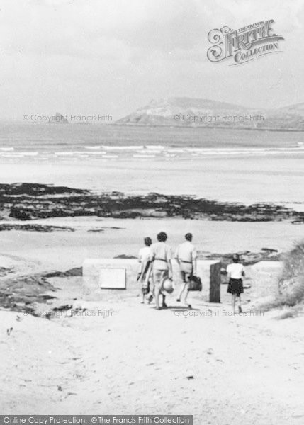Photo of Trevose Head, From Constantine Bay c.1955