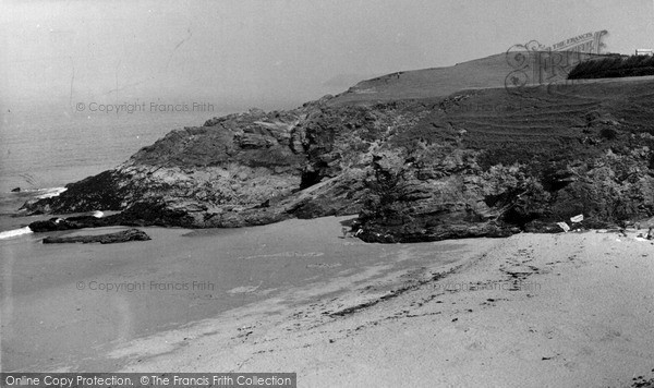 Photo of Trevose Head, Mother Ivey's Bay c.1955