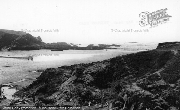 Photo of Trevose Head, Treyarnon Bay c.1955