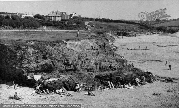 Photo of Trevose Head, Treyarnon Bay c.1955