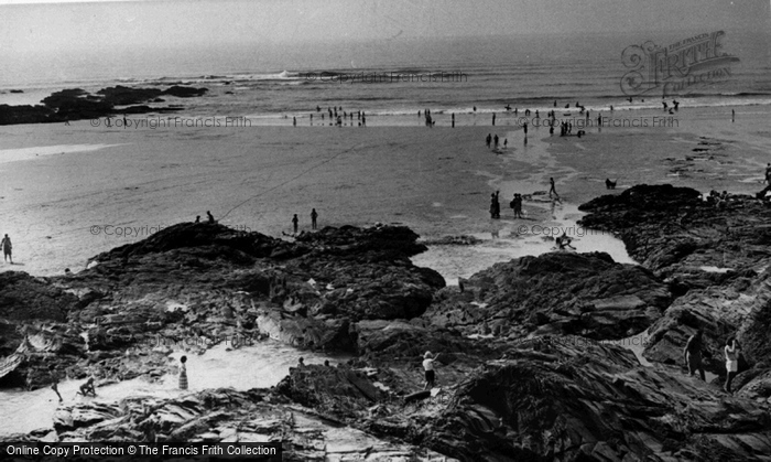 Photo of Trevose Head, Treyarnon Bay c.1955