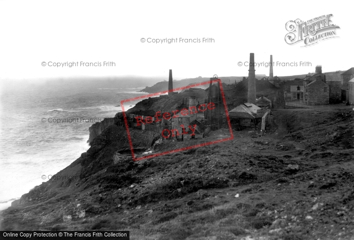 Photo of Trewellard, Levant Mine And Cliffs c.1935