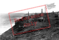 Levant Mine And Cliffs c.1935, Trewellard