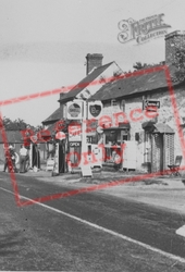 Cefn Stores And Cafe c.1960, Trewern