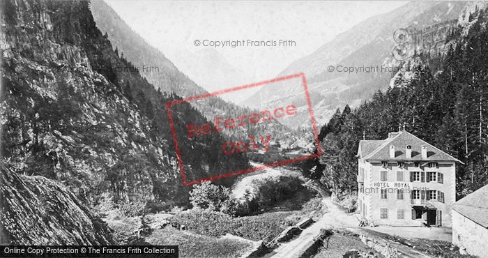 Photo of Trient, Tete Noire Valley c.1872