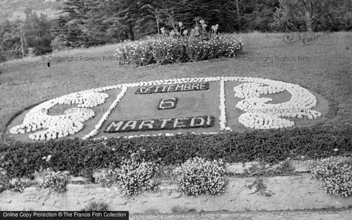 Photo of Trieste, Floral Calendar 1938