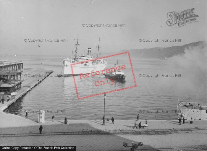 Photo of Trieste, Ship In The Harbour 1938
