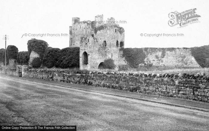 Photo of Trim, Castle From Castle Street 1957