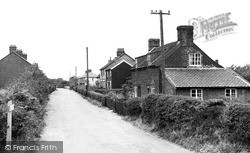 Mill Lane c.1955, Trimley St Martin
