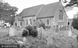 St Mary's Church c.1955, Trimley St Mary