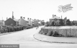 Station Road c.1955, Trimley St Mary
