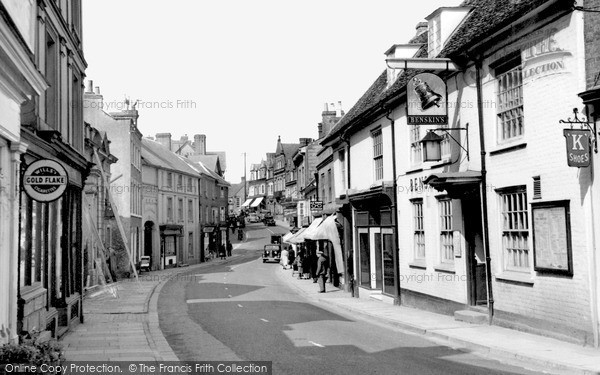 Photo of Tring, High Street c.1950