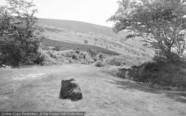 Photo of Triscombe, The Triscombe Stone 1929