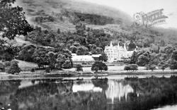 The Hotel And Loch Achray c.1930, Trossachs