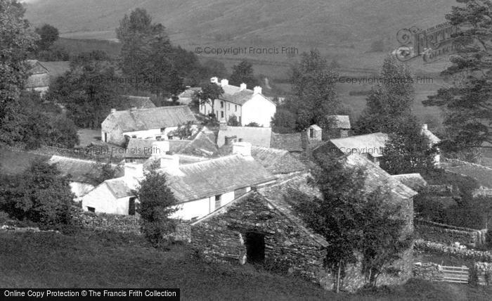 Photo of Troutbeck, The Village c.1880