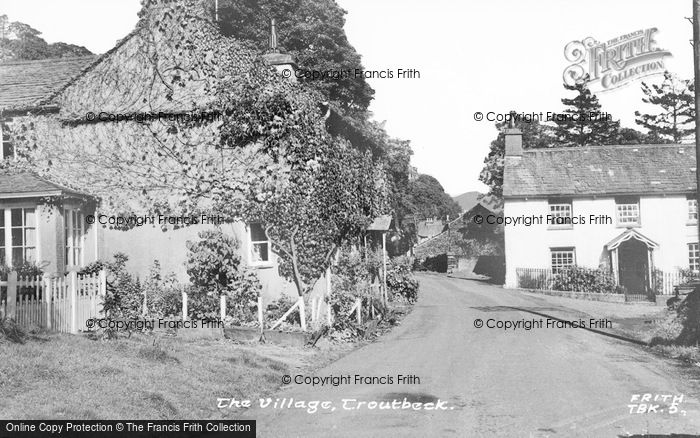 Photo of Troutbeck, The Village c.1955