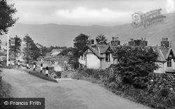 Village View And Mortal Man Inn c.1955, Troutbeck