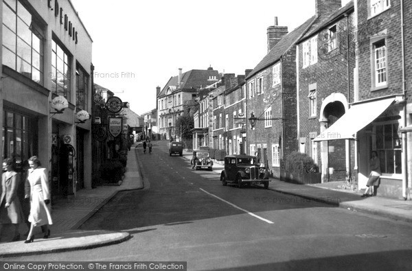 Photo of Trowbridge, Castle Street c.1955