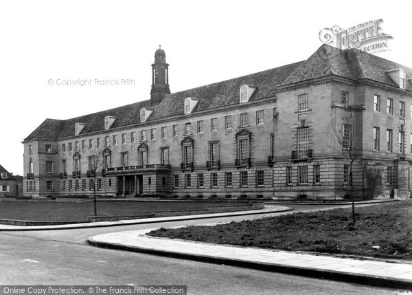 Photo of Trowbridge, County Hall c.1955