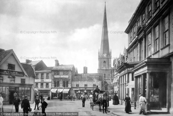 Photo of Trowbridge, Fore Street 1900