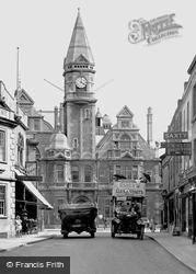 Fore Street And Town Hall 1923, Trowbridge