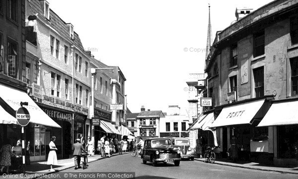 Photo of Trowbridge, Fore Street c.1955